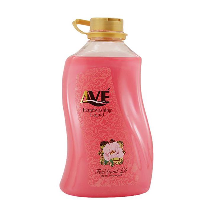 مایع دستشویی صدفی اوه صورتی مدل Feel Good Life حجم 2500 گرم Ave Hand Wash Liquid Pearl Pink Feel Good Life 2500gr